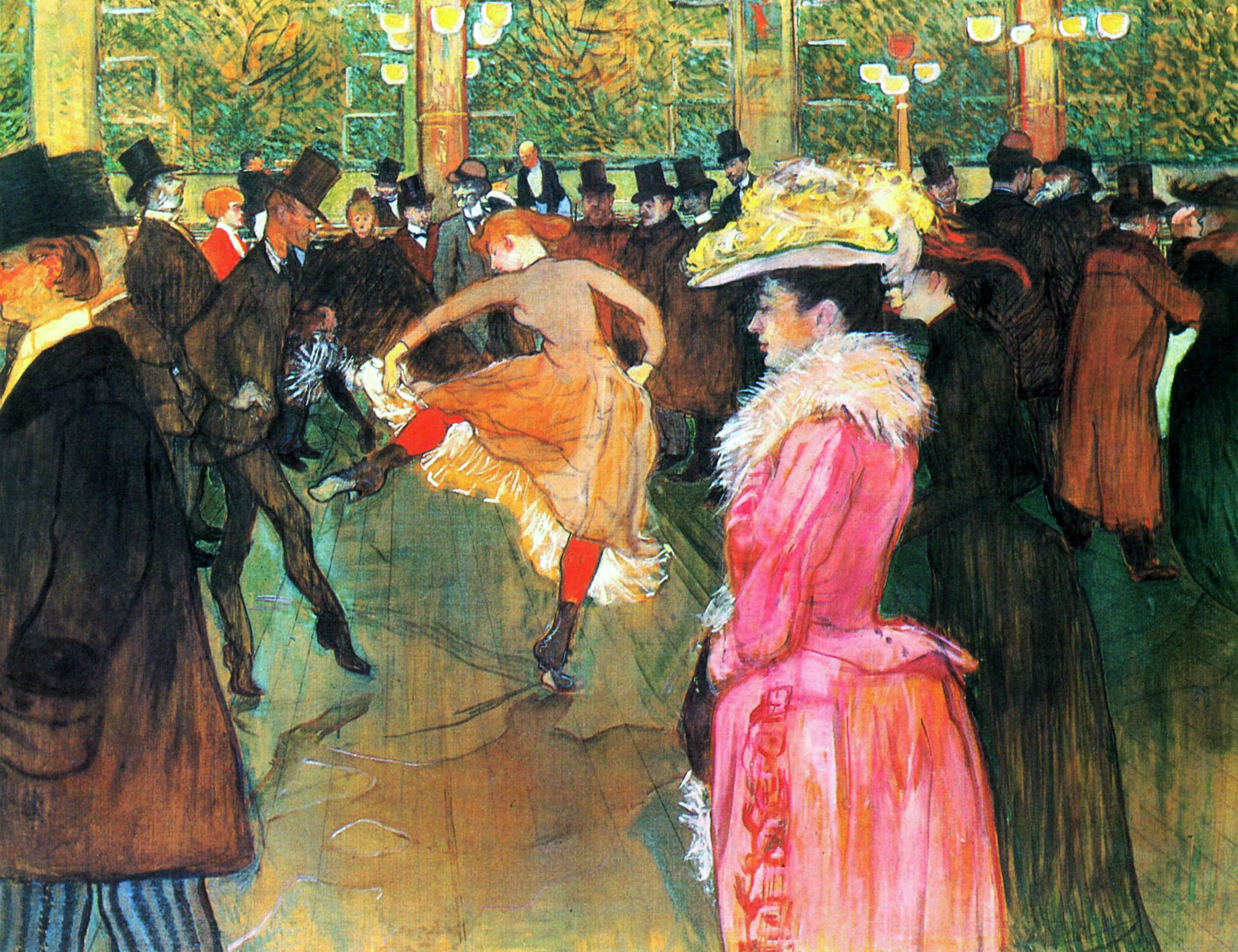 Tánc a Moulin Rouge-ban (1890)