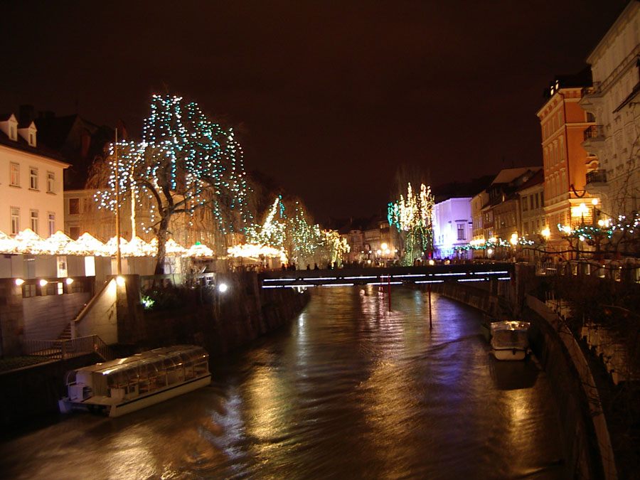 Ljubljana Halpiaci gyaloghíd