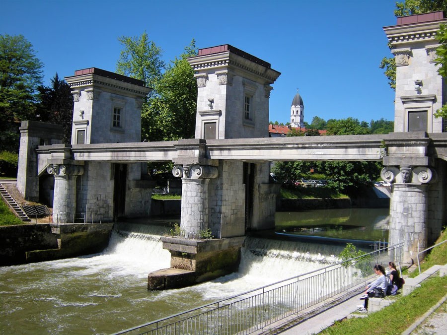 Ljubljana Búza gyaloghíd