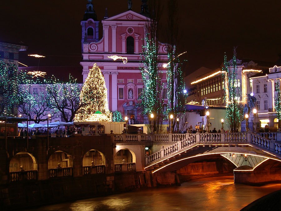 Ljubljana Hármas híd