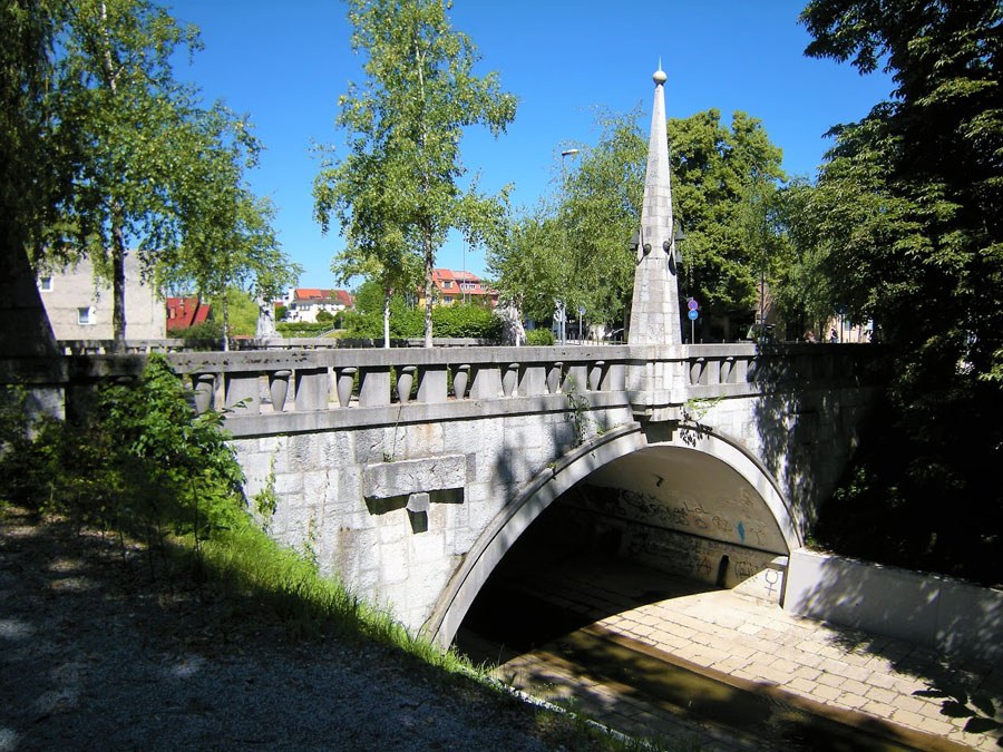 Ljubljana Trnovo híd