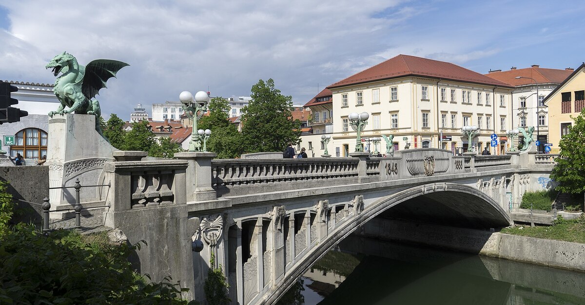 Sárkány híd, plusz más lenyűgöző ljubljanai hidak